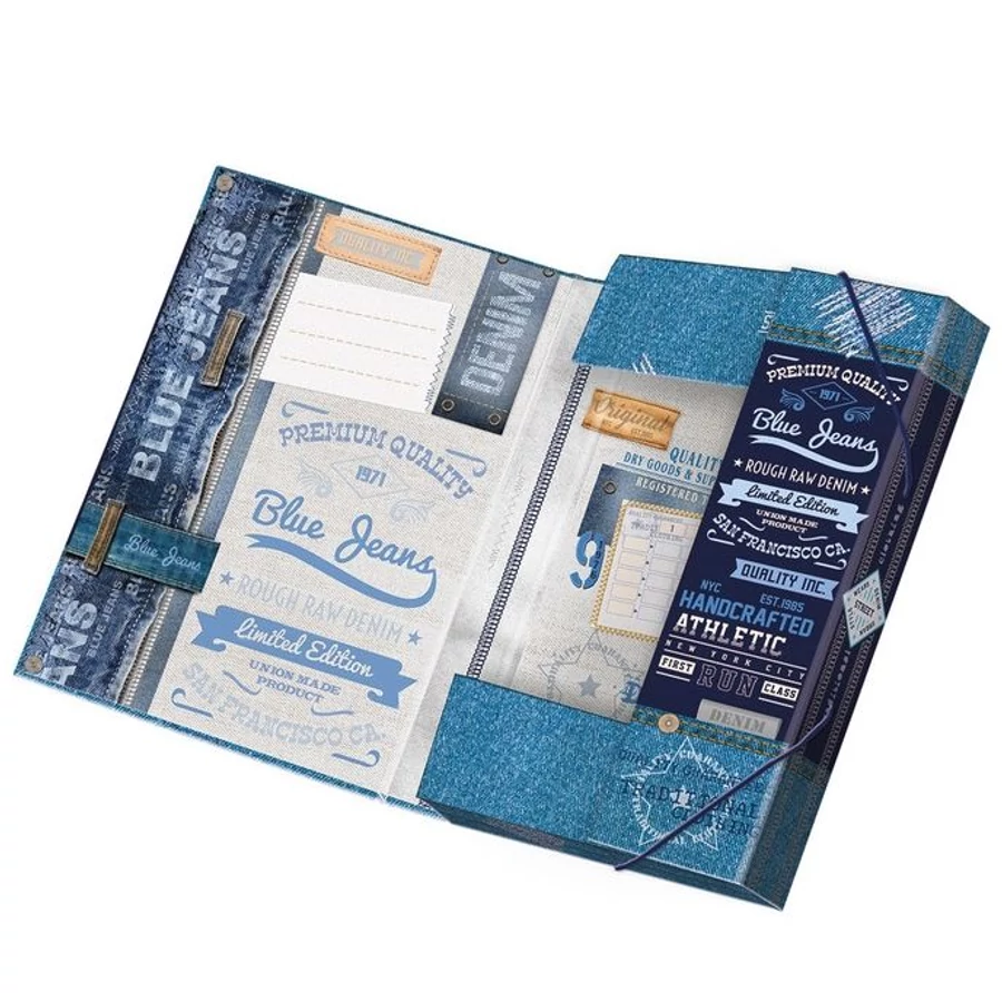 *29691 FÜZETBOX A4 ARGUS vegyes minta -1231-1232-..