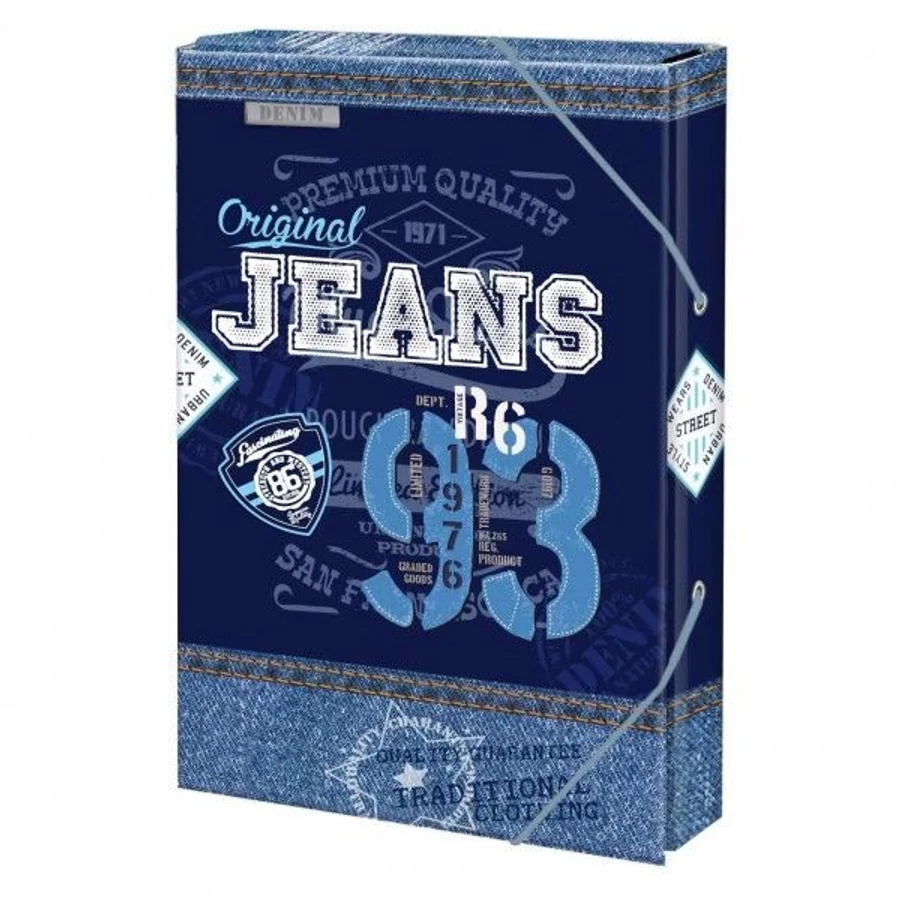 *29691 FÜZETBOX A4 ARGUS vegyes minta -1231-1232-..