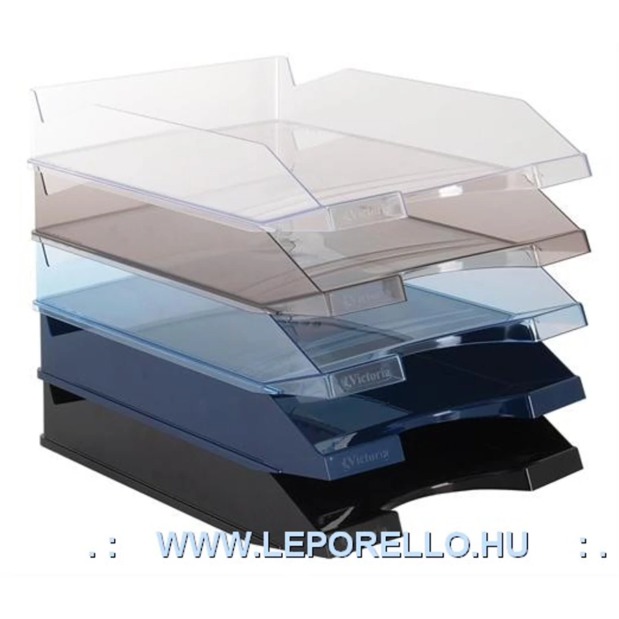 IRATTARTÓ tálca VICTORIA  színes (fekete, IDTFK)