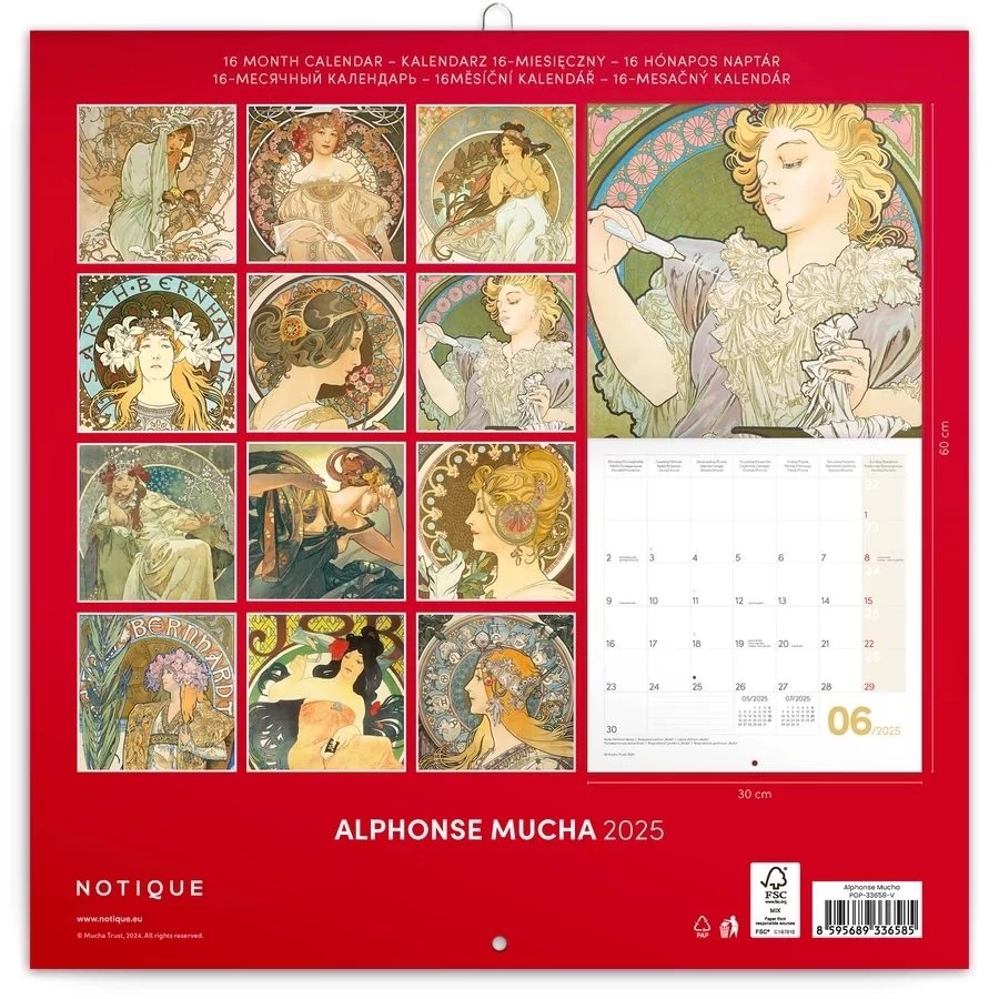 *30382 FALINAPTÁR 2025 Realsystem-6097 Alfonz Mucha 30*30cm