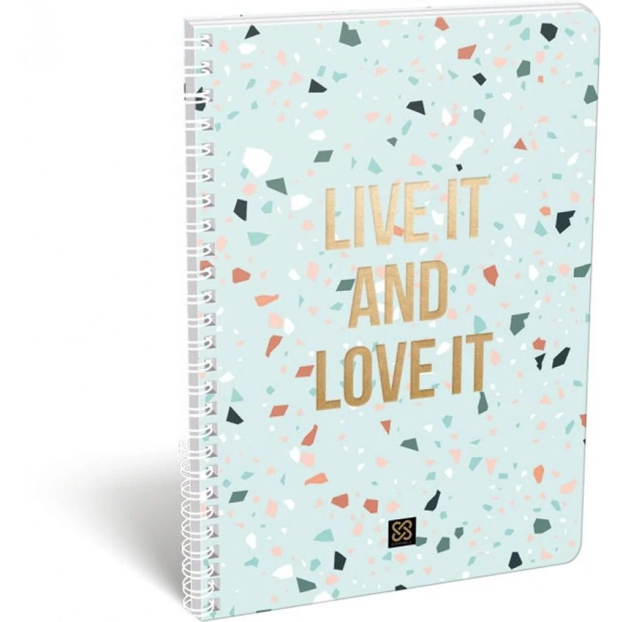 *30995 FÜZET spirál A4 LIZZY vonalas 70l  Cornell22