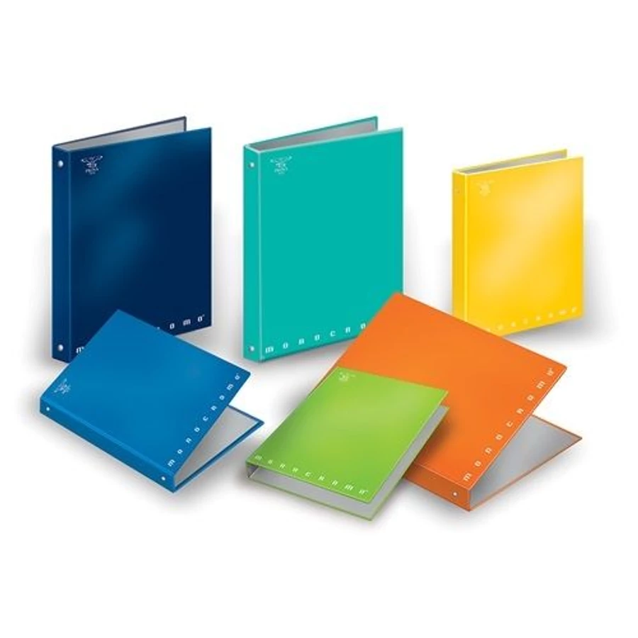 *31923 GYŰRŰSKÖNYV A5 PIGNA 4ring Monocromo