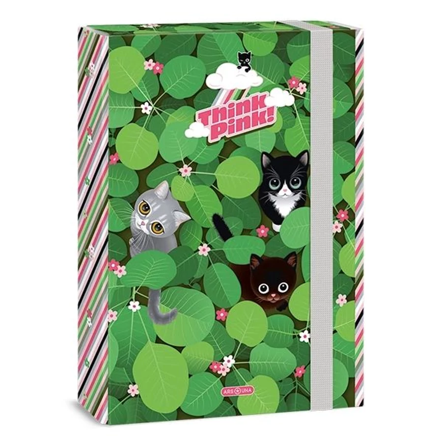 *32952 FÜZETBOX A4 ARS UNA vegyes minták