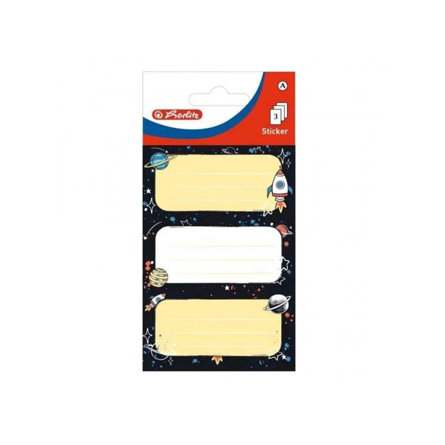 *33025 FÜZETCIMKE HERLITZ mintás 9db-os