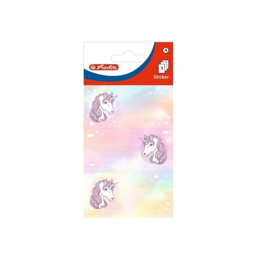 *33025 FÜZETCIMKE HERLITZ mintás 9db-os