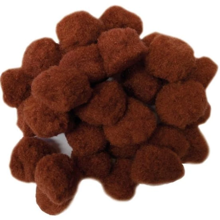 *34282 POM-POM dekor 30mm színes CRE ART 30db/csom