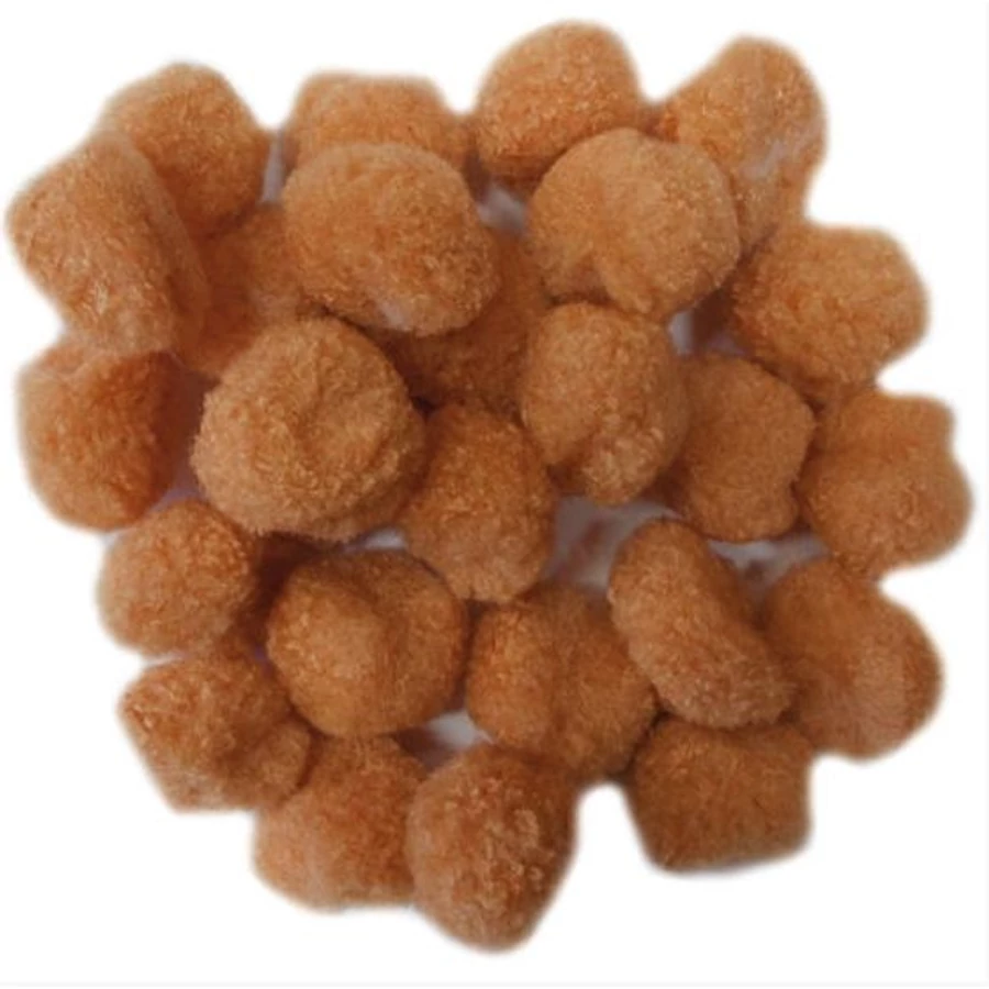 *34282 POM-POM dekor 30mm színes CRE ART 30db/csom