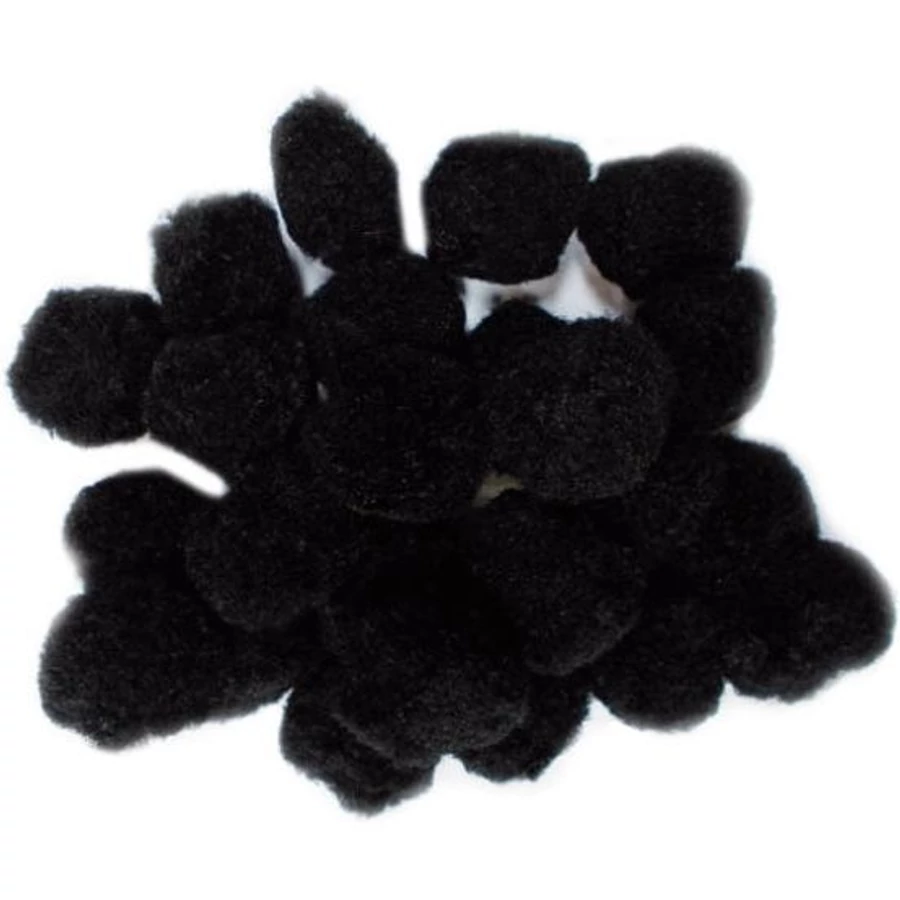 *34282 POM-POM dekor 30mm színes CRE ART 30db/csom