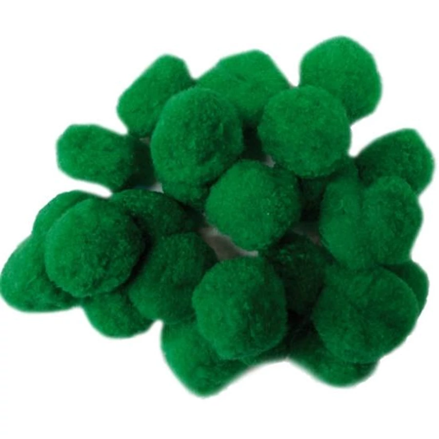 *34282 POM-POM dekor 30mm színes CRE ART 30db/csom