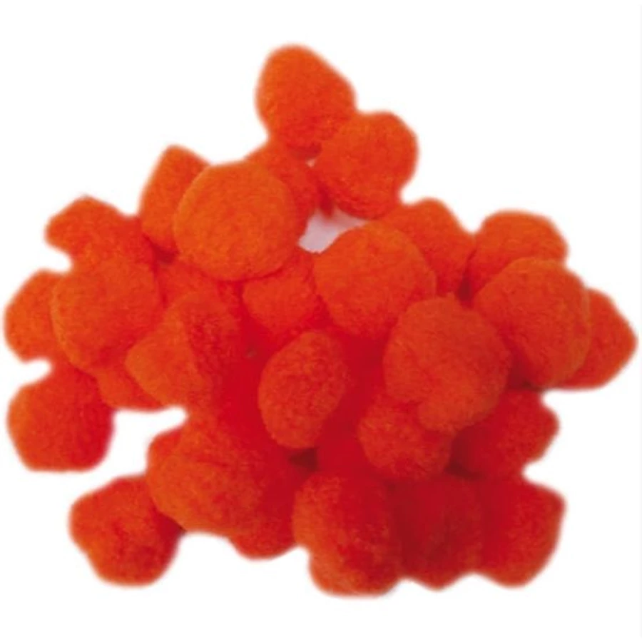 *34282 POM-POM dekor 30mm színes CRE ART 30db/csom