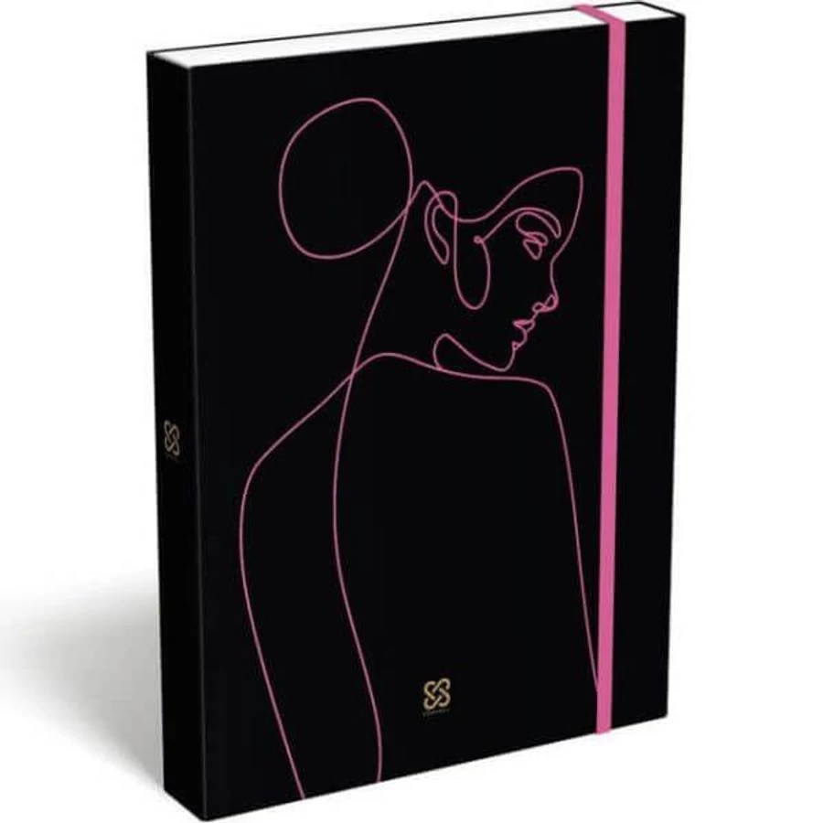 *34895 FÜZETBOX A4 LIZZY Cornell