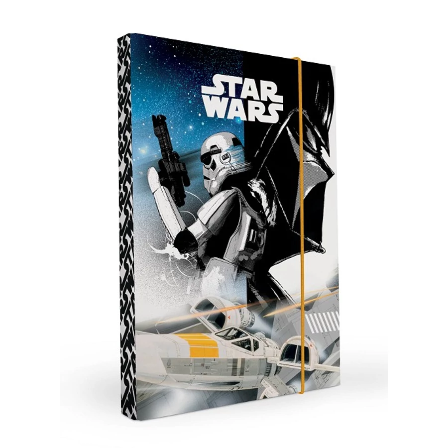 *35152 FÜZETBOX A5 Jumbo P+P  Cars , jégvarázs , pókember