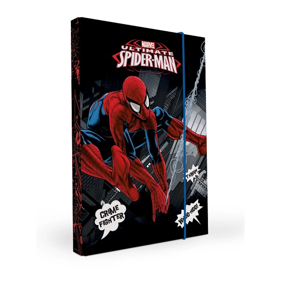 *35152 FÜZETBOX A5 Jumbo P+P  Cars , jégvarázs , pókember