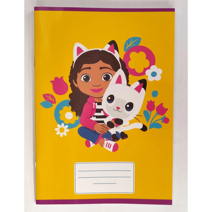 *35164 FÜZET A5  ICO Gabby's Dollhouse vonalas 1.oszt. 14-32