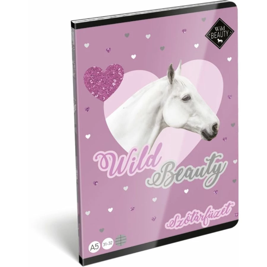 FÜZET A5 LIZZY szótár 31-32 Wild Beauty Purple