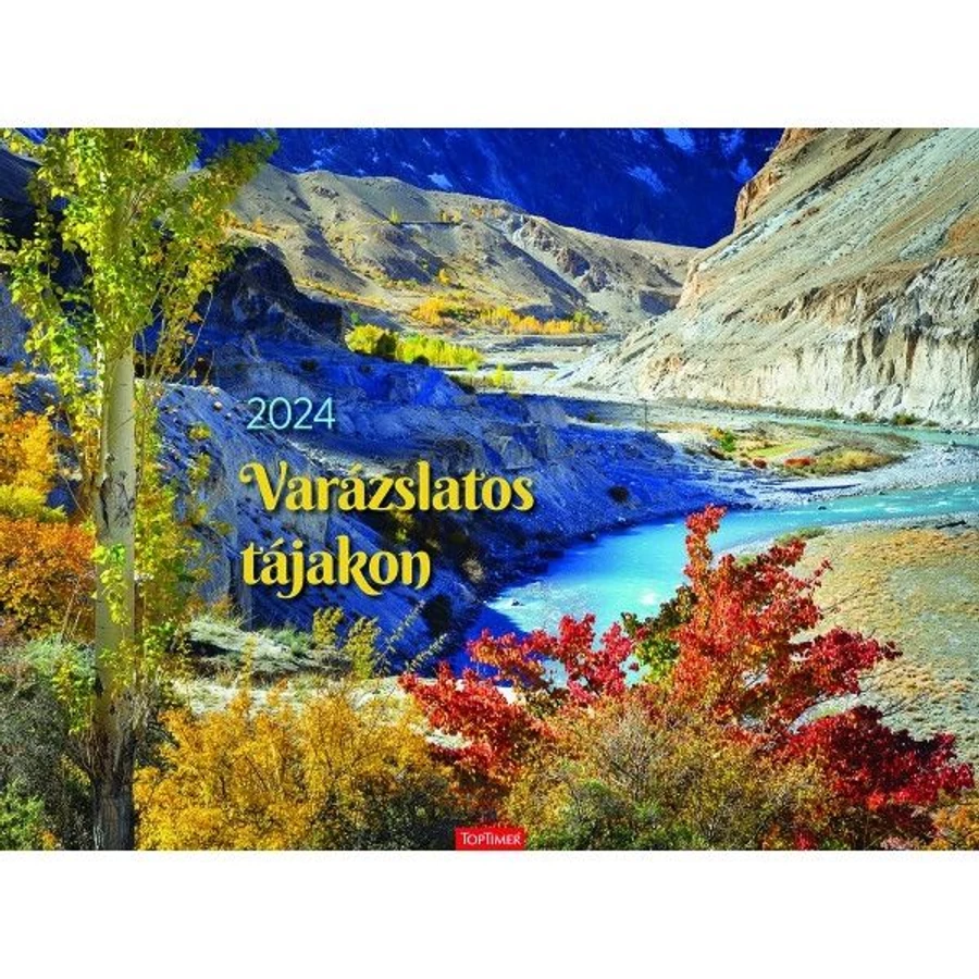 *36024 FALINAPTÁR 2024 táj Varázslatos tájakon T093-10  42*31cm