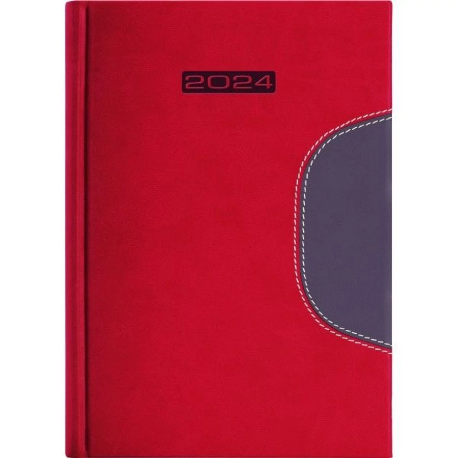 *36407 HATÁRIDŐNAPLÓ 2024 A5 napi GOS MEMPHIS varrott