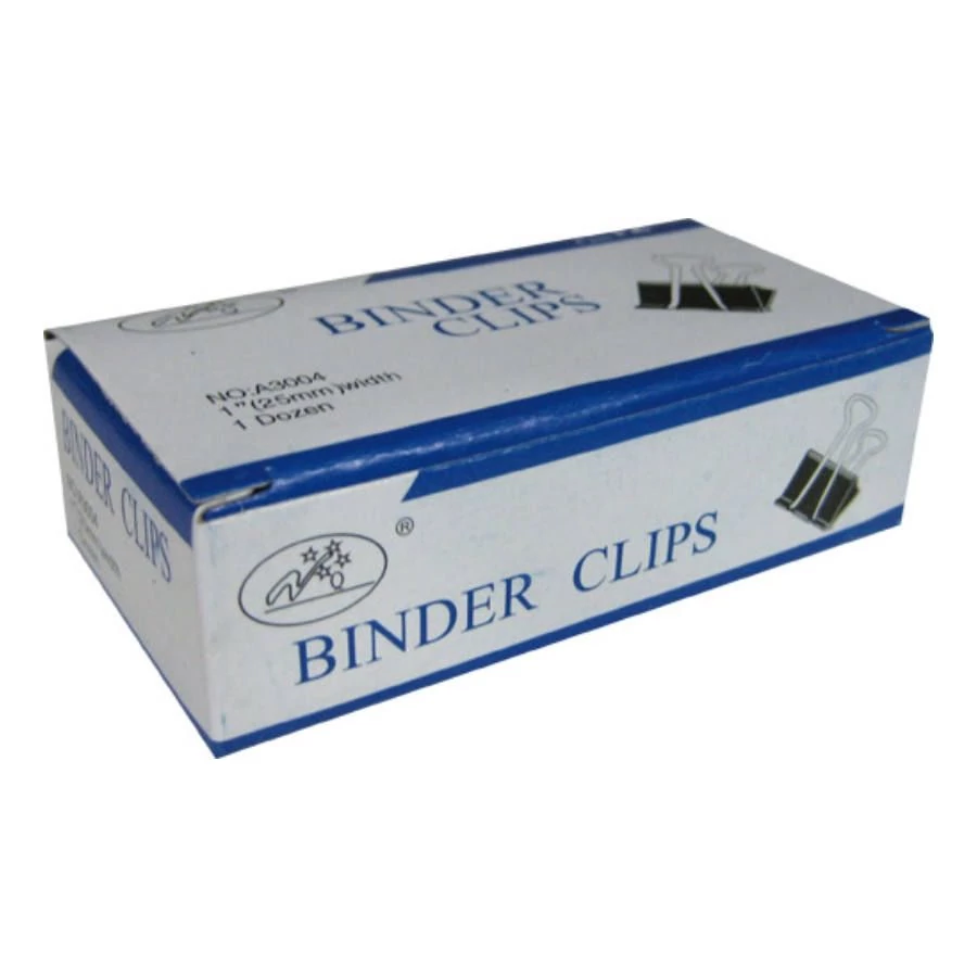 *36444 IRATCSIPESZ BINDER 25mm fekete OFA  12/dob