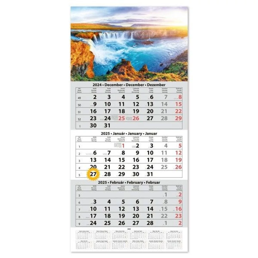 *36482 FALINAPTÁR SPEDÍTŐR 2025 Dayliner SP1 egytömbös, 3 hónapos képes