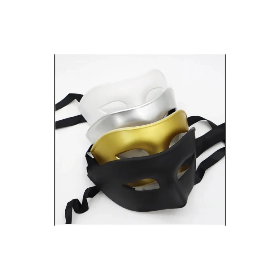 FARSANGI szemálarc egyszínű, kemény