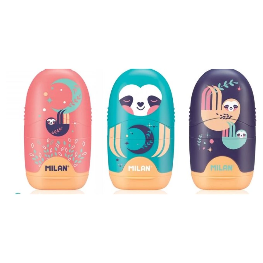 *37340 HEGYEZŐ+radír MILAN 1-es tartályos Capsule Cuddles  4701116CD