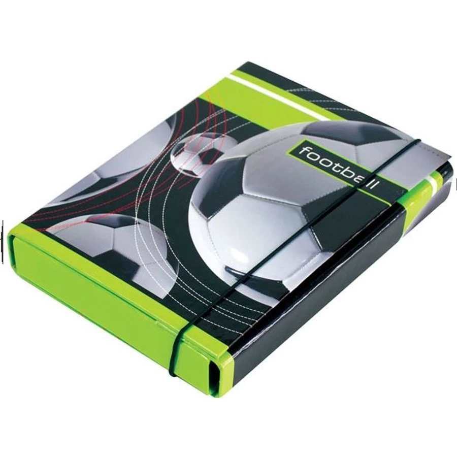 *37485 FÜZETBOX A4 LAU színes, mintás