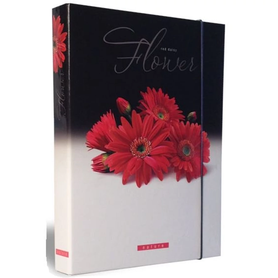 *37485 FÜZETBOX A4 LAU színes, mintás