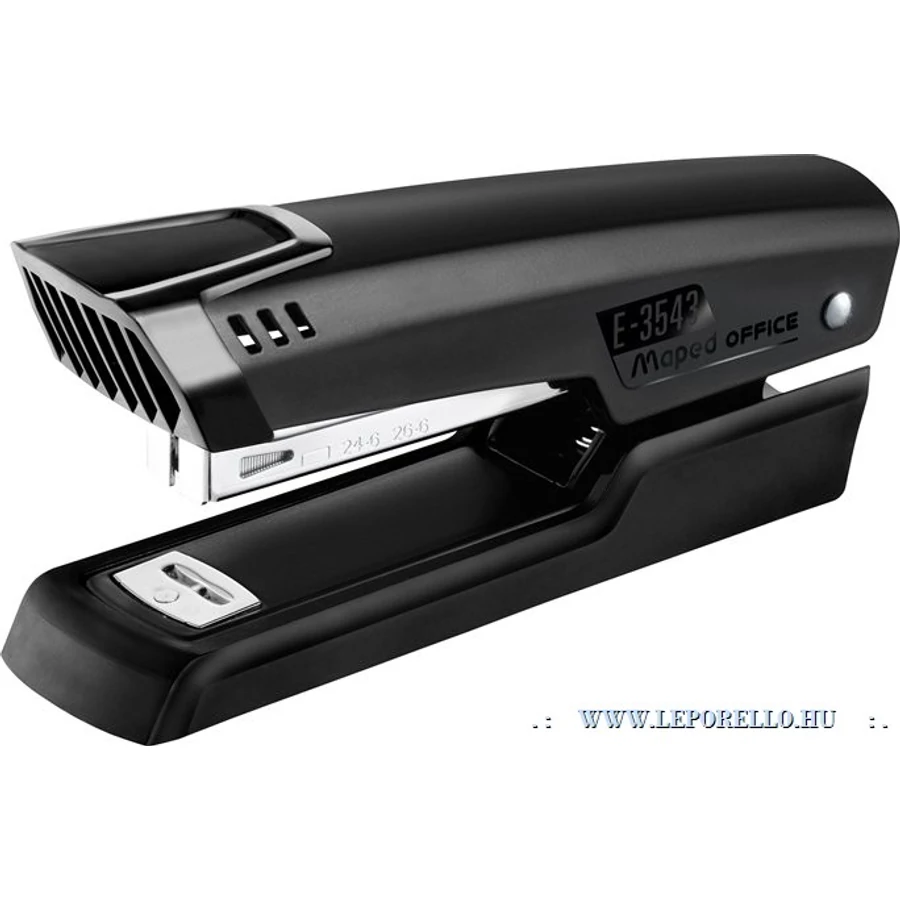 *37583 TŰZŐGÉP 24/6, 26/6 MAPED ESSENTIALS Half-Stripe   25lap, fekete