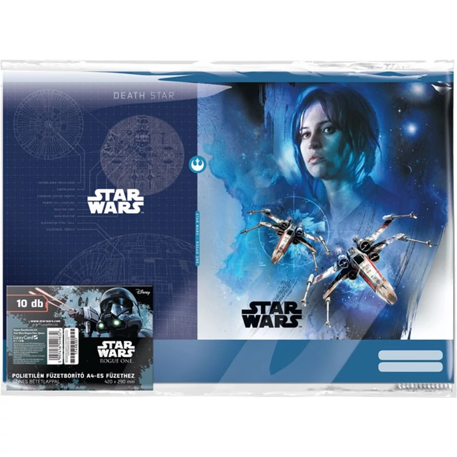 *38376 FÜZETBORÍTÓ A4 LIZZY  mintás*