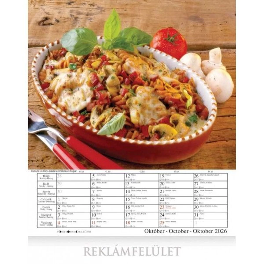 *38724 FALINAPTÁR 2026 recept Nemzetközi konyha CSG FN U11 30*34cm