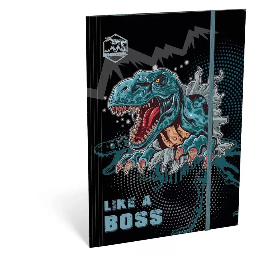 *40303 GUMIS DOSSZIÉ A4 LIZZY Dino Cool Boss