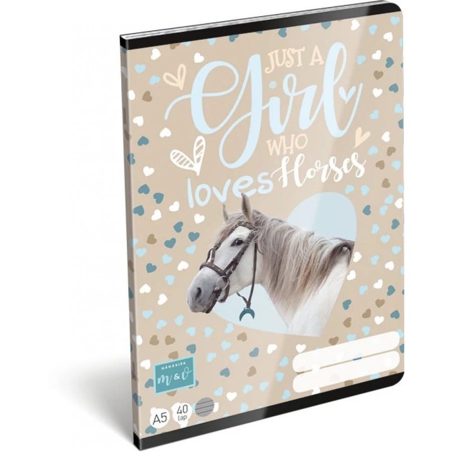 *40727 FÜZET A5 LIZZY vonalas 21-40 Mici&V3nc1