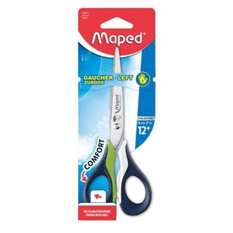 *40754 OLLÓ 16cm balkezes MAPED "Sensoft 3D"  iskolai