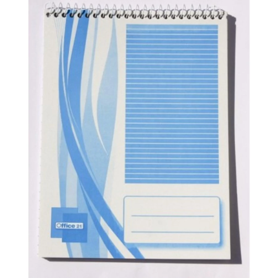*40787 NOTESZ spirál A5 Office21 #,= 50l