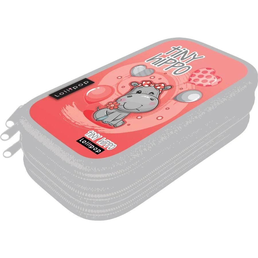 *40860 TOLLTARTÓ 3 emeletes LIZZY textil Tiny Hippo