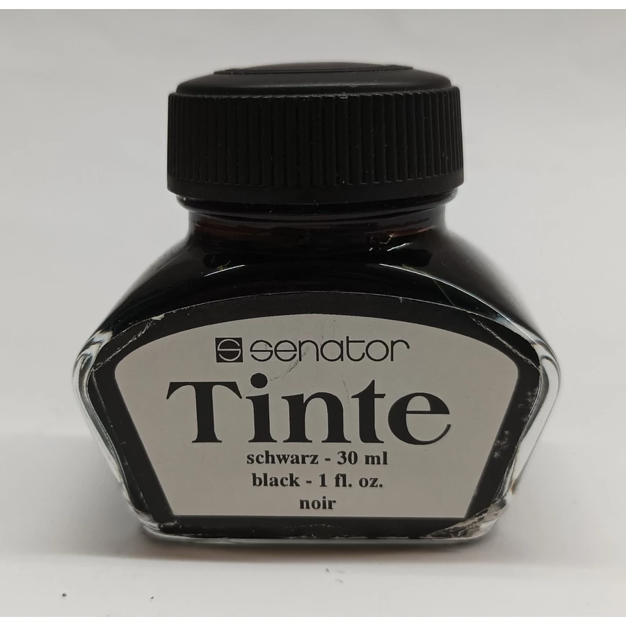 TINTA üveges SENATOR fekete 30ml