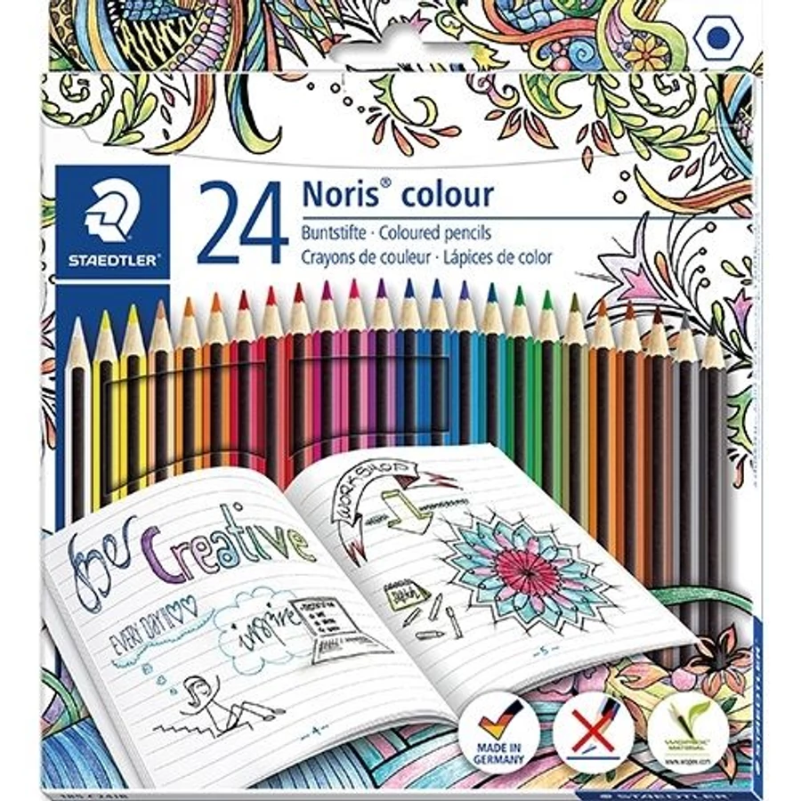 SZÍNES CERUZA 24 STAEDTLER 