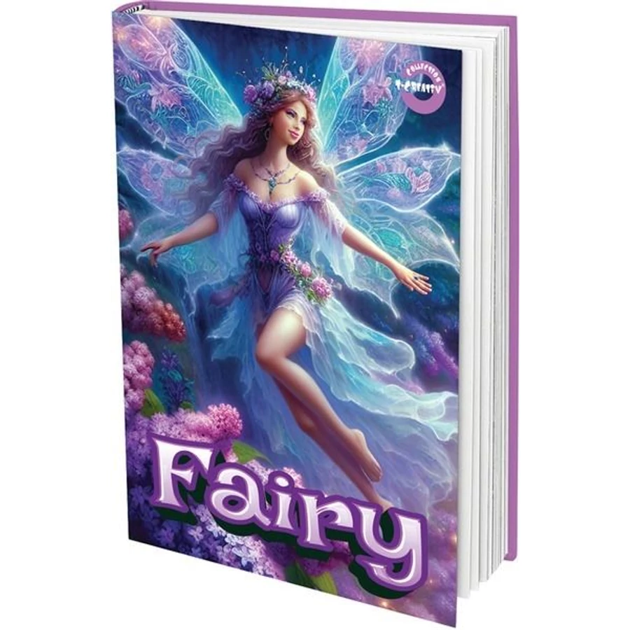 *42439 NAPLÓ A5 T-CREA mintás 48 lapos vonalas keménytáblás