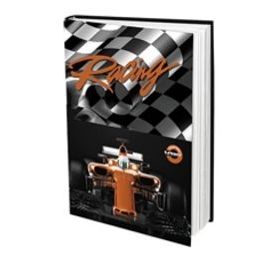 *43501 NAPLÓ A5 T-CREA mintás 48 lapos kockás keménytáblás