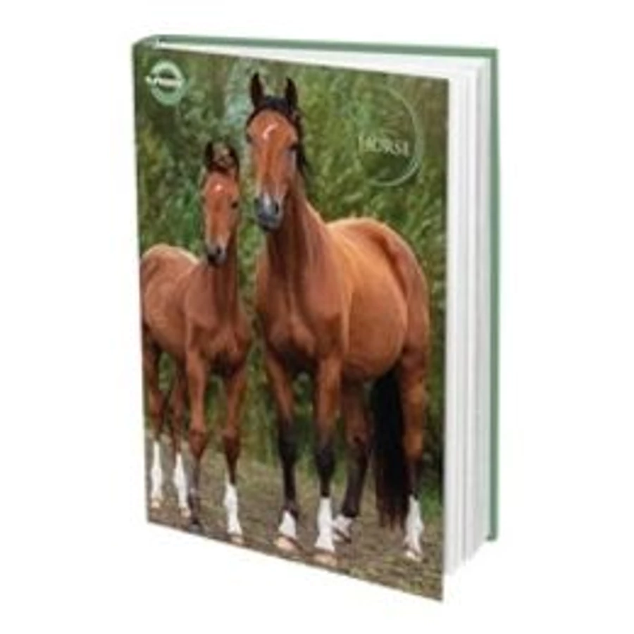 *43501 NAPLÓ A5 T-CREA mintás 48 lapos kockás keménytáblás