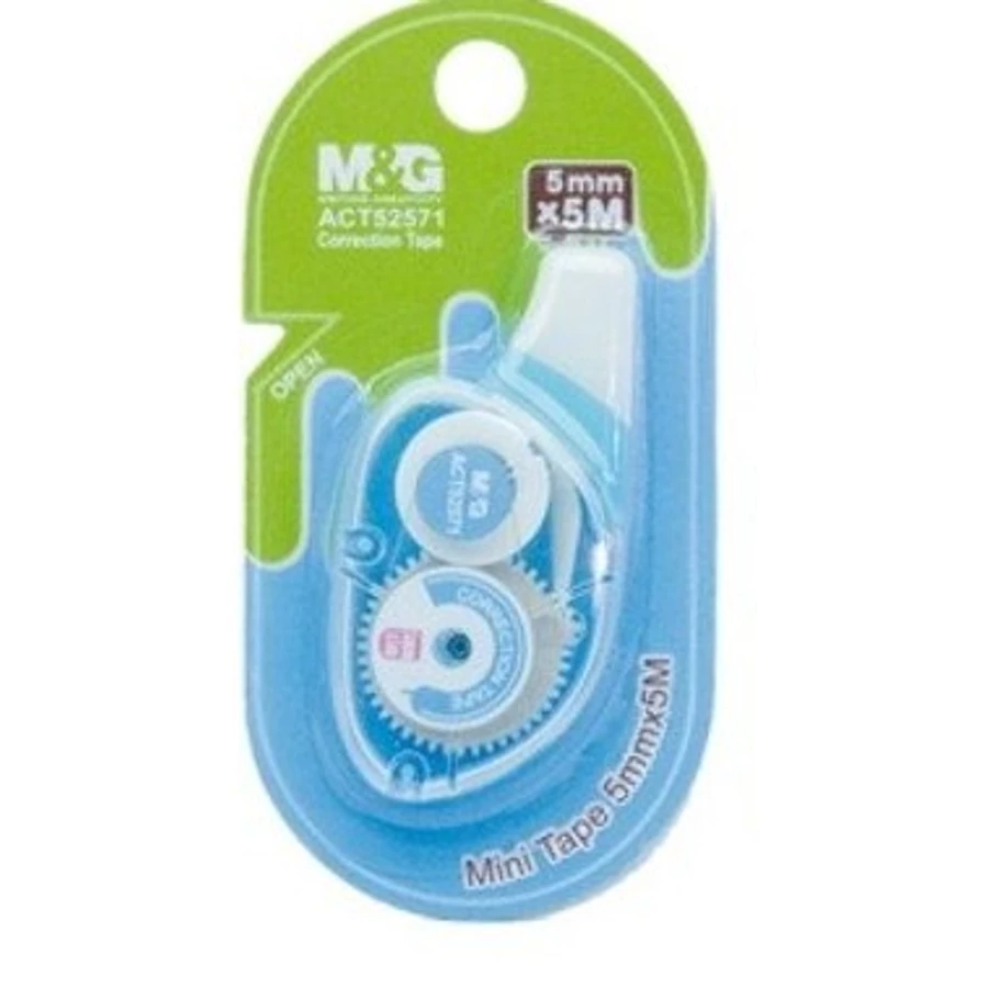 *43634 HIBAJAVITÓ roller M&G mini 5mm*5m színes ACT52571