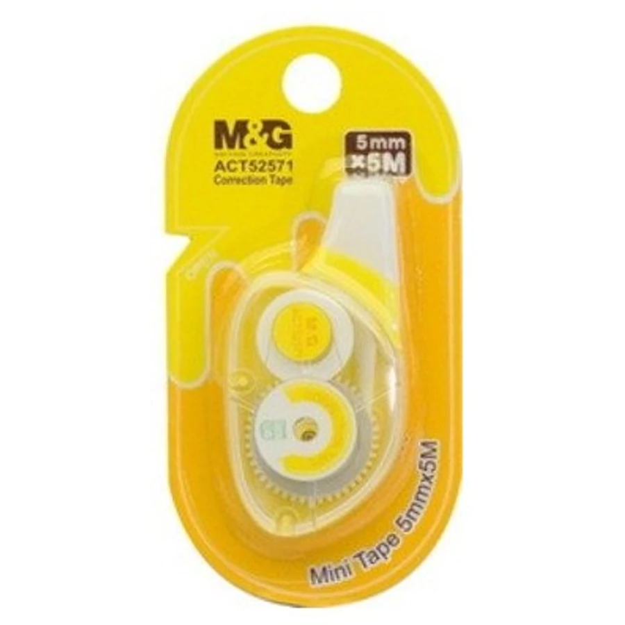 *43634 HIBAJAVITÓ roller M&G mini 5mm*5m színes ACT52571