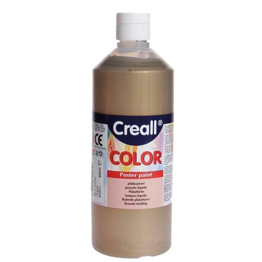 *43746 TEMPERA üveges 500ml Creall arany
