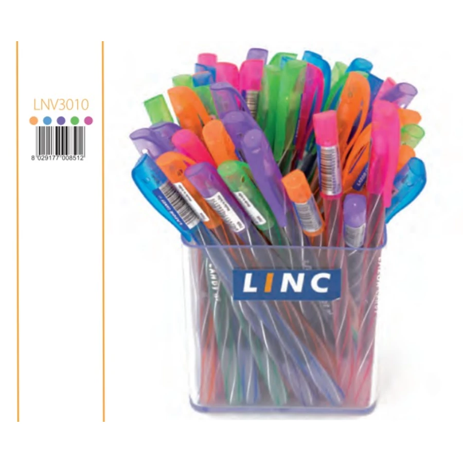 *44085 GTOLL SAKO LINC Lazor Candy müa. színes átl. csavart minta, kupakos