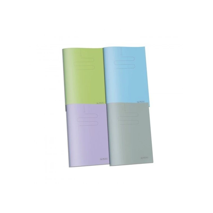 *45346 FÜZET A5 HERLITZ PP vonalas 60l egyszínű