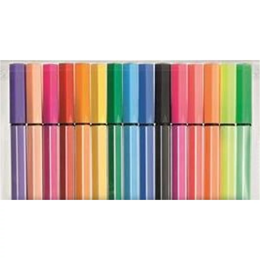 *45385 ROSTIRON 1mm Stabilo Point 68 alap és pasztell vegyes szinek 1mm