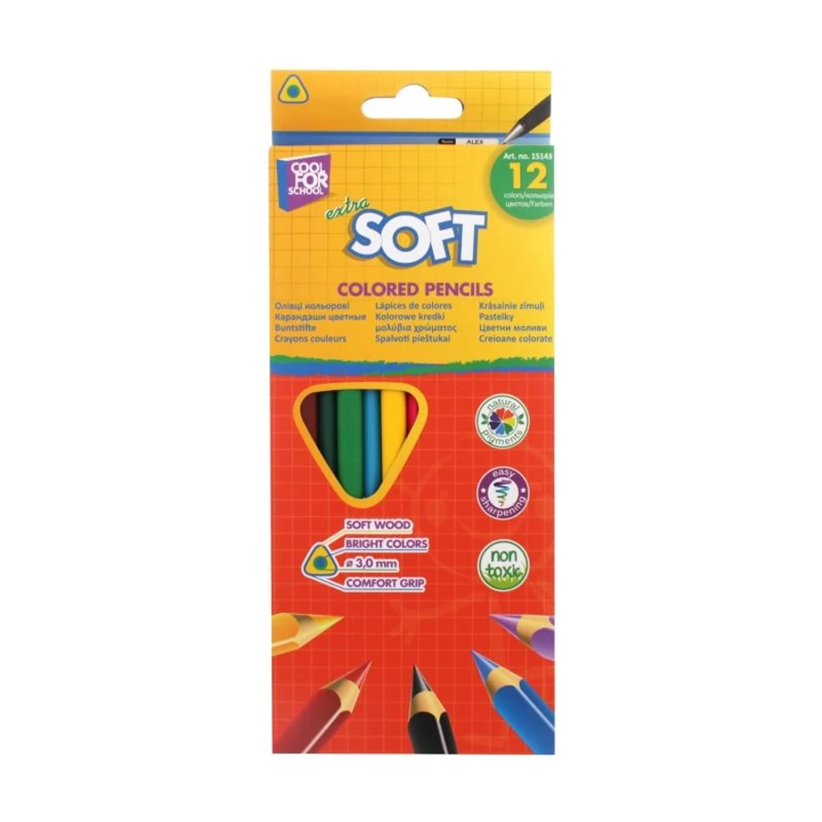 *45878 SZINESCERUZA 12 CFS  trió soft  feliratozható CF15143