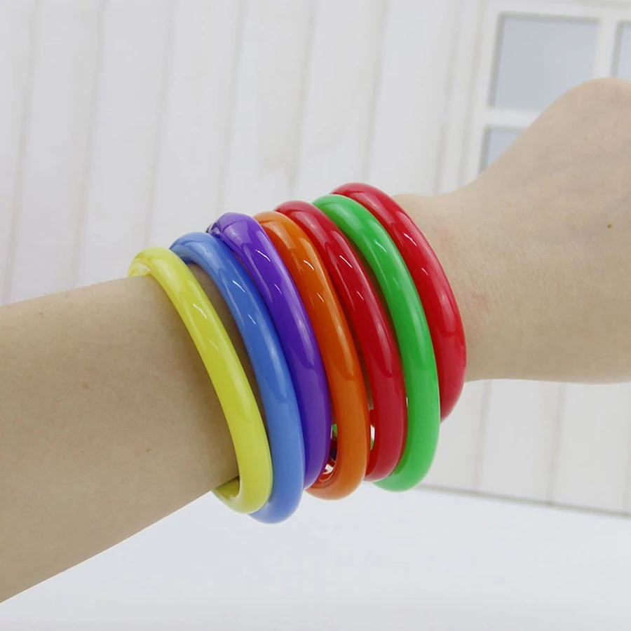 *46161 KARKÖTŐ-TOLL SZETTBEN 5 szín együtt 4 áráért 5 db; színek: piros, narancs, zöld