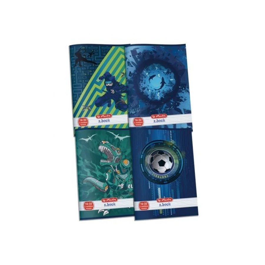 *46762 FÜZET A5 HERLITZ 2.oszt. 16-32  Boys