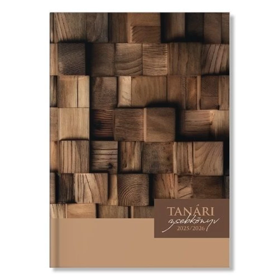 *46885 TANÁRI ZSEBKÖNYV 2025-2026 PD mintás